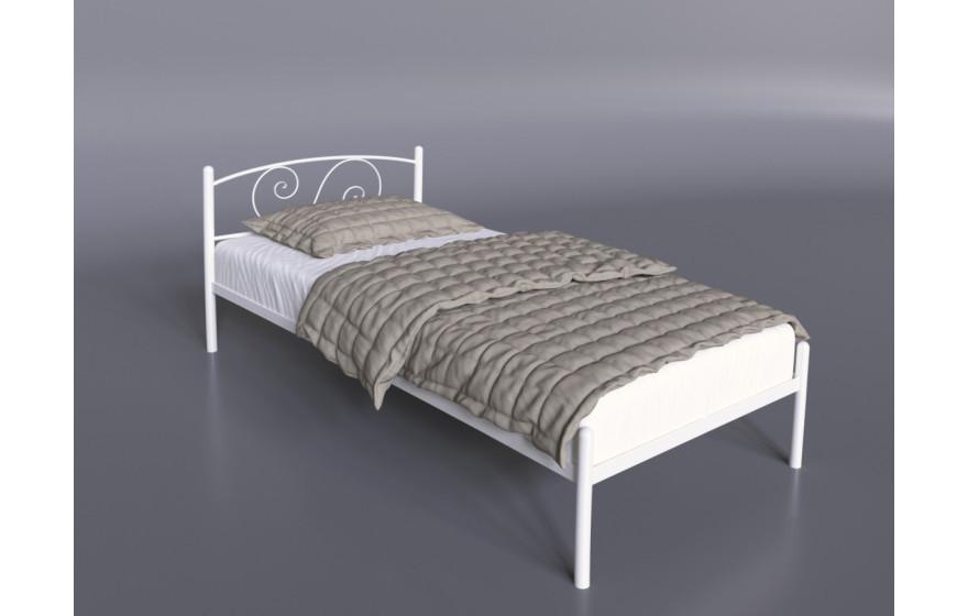 Металеве односпальне ліжко Віола Tenero