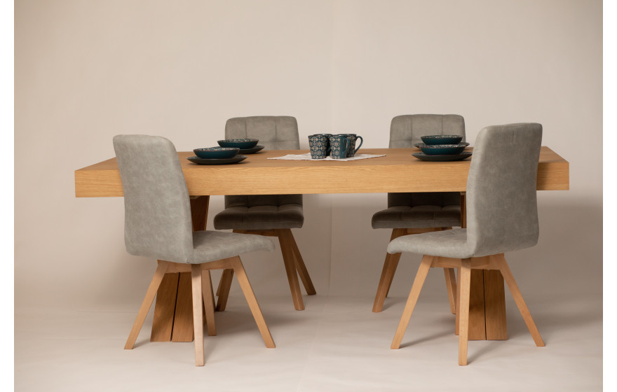 Обідній комплект: SHANGHAI стіл + NICE стільці Pavlyk