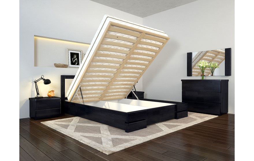 Ліжко дерев'яне Регіна Люкс з підйомним механізмом Arbor Drev