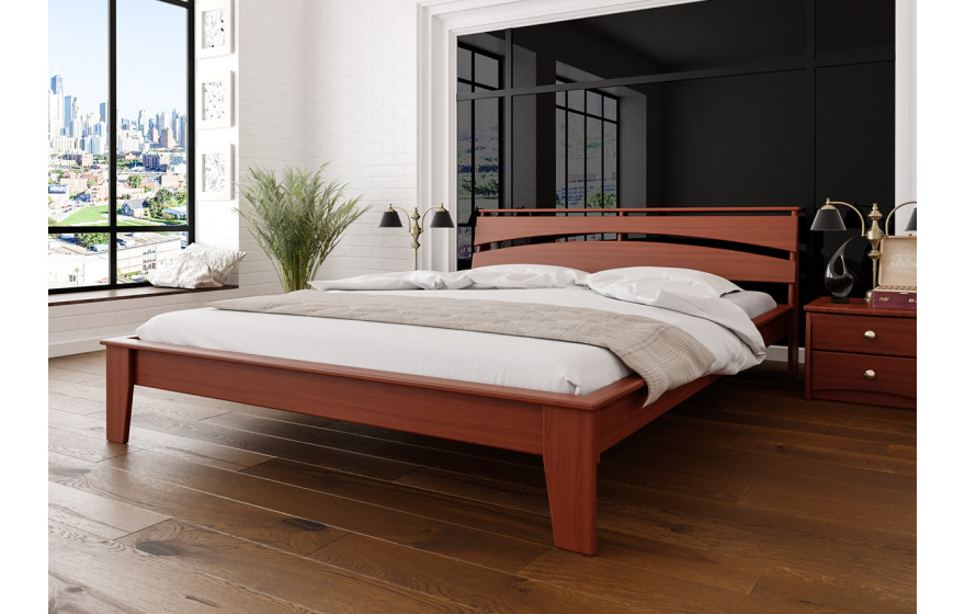 Дерев'яне ліжко Венеція ЧДК