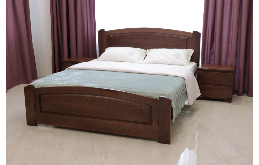 Деревянная двуспальная кровать “Эдель” Дримка