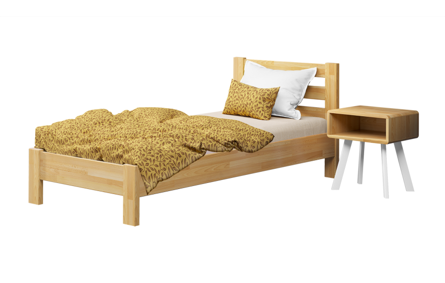 Деревянная односпальная кровать Рената Люкс Эстелла
