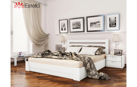 Дерев'яне ліжко Селена Естелла