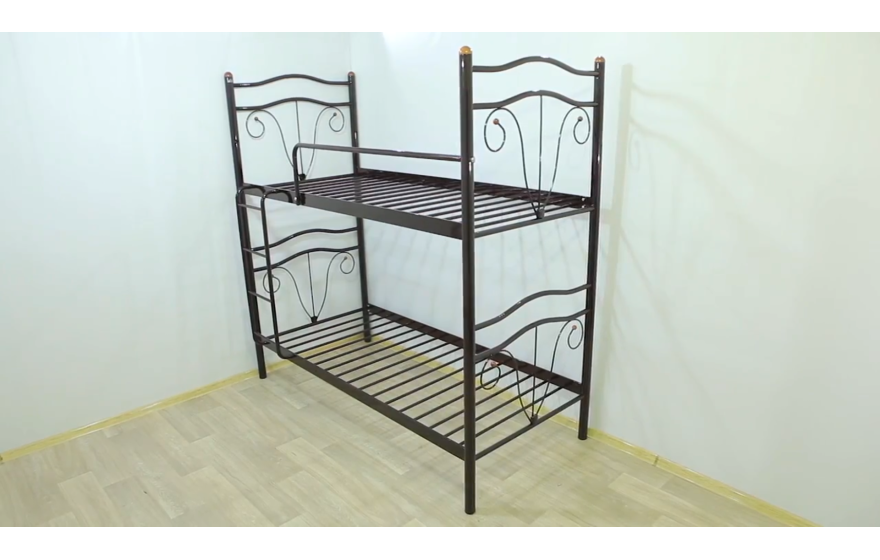 Двухъярусная металлическая кровать Диана Металл-Дизайн