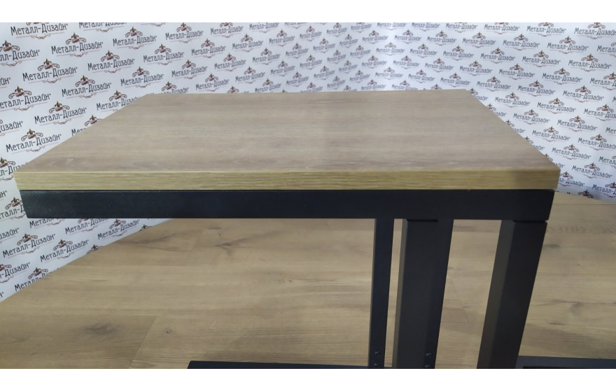 Журнальний столик Кофе брейк 2 в 1 (висота 60+45 см) Метал-Дизайн