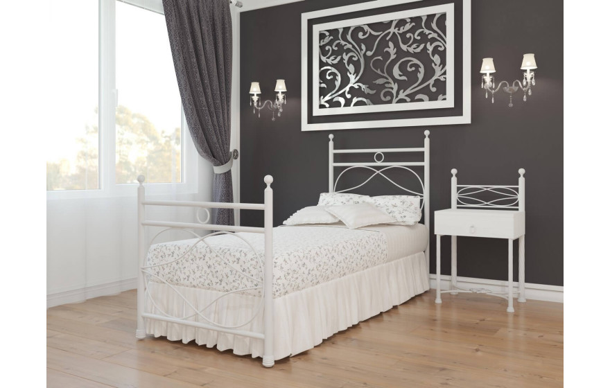 Металлическая односпальная кровать Vicenza (Виченца) Металл-Дизайн
