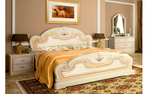 Ліжко двоспальне з підйомним механізмом Мартіна (з каркасом, без матраца) MiroMark