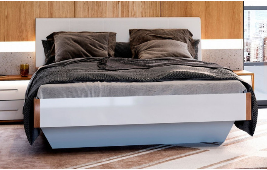 Ліжко двоспальне Нікі з ящиками (без каркаса та матраца) MiroMark