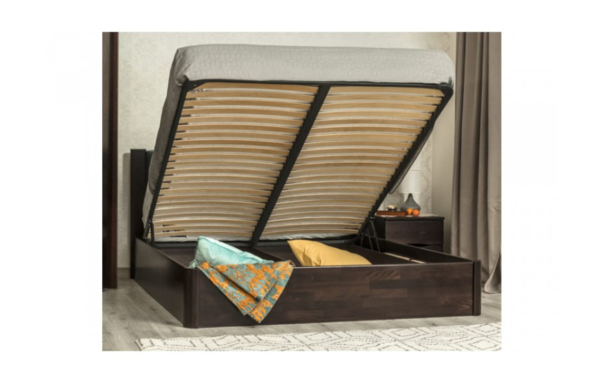 Деревянная кровать Катарина Премиум с механизмом Олимп