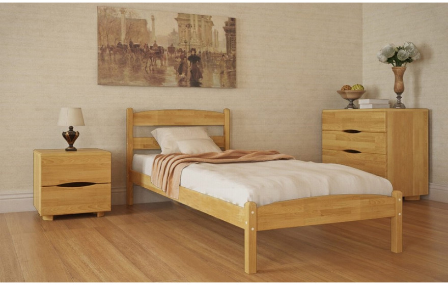 Деревянная односпальная кровать Лика без изножья Олимп