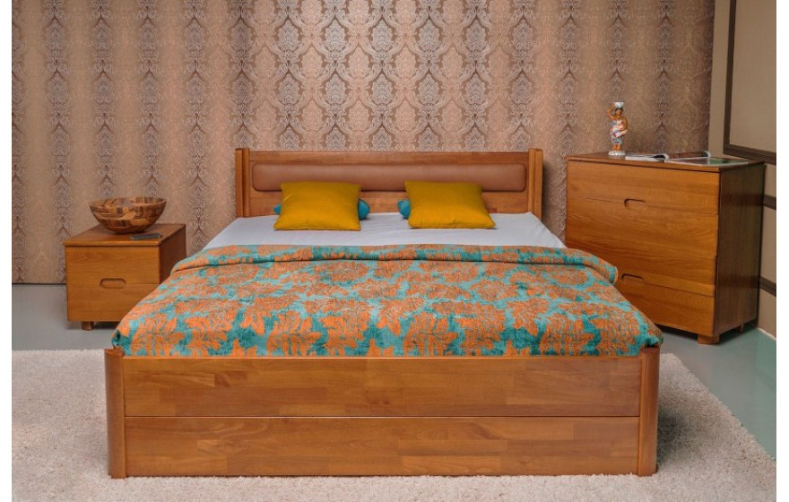 Дерев'яне ліжко Марго Олімп