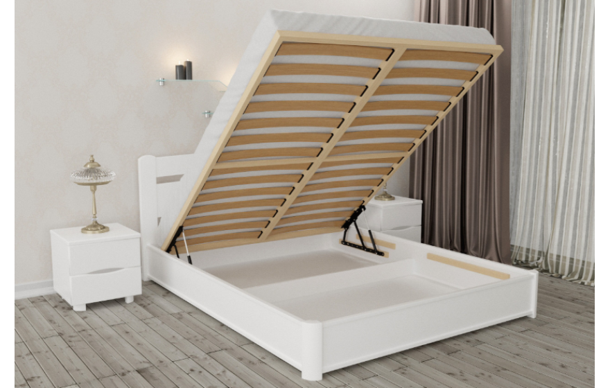 Деревянная кровать Нова с механизмом Олимп