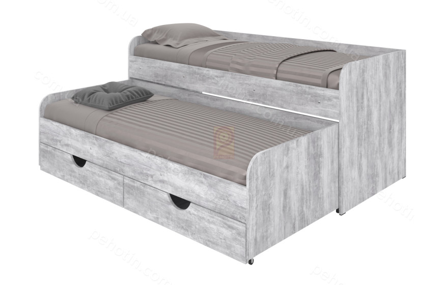 Детская двухместная кровать с ящиками "Соня-5" ТМ Пехотин