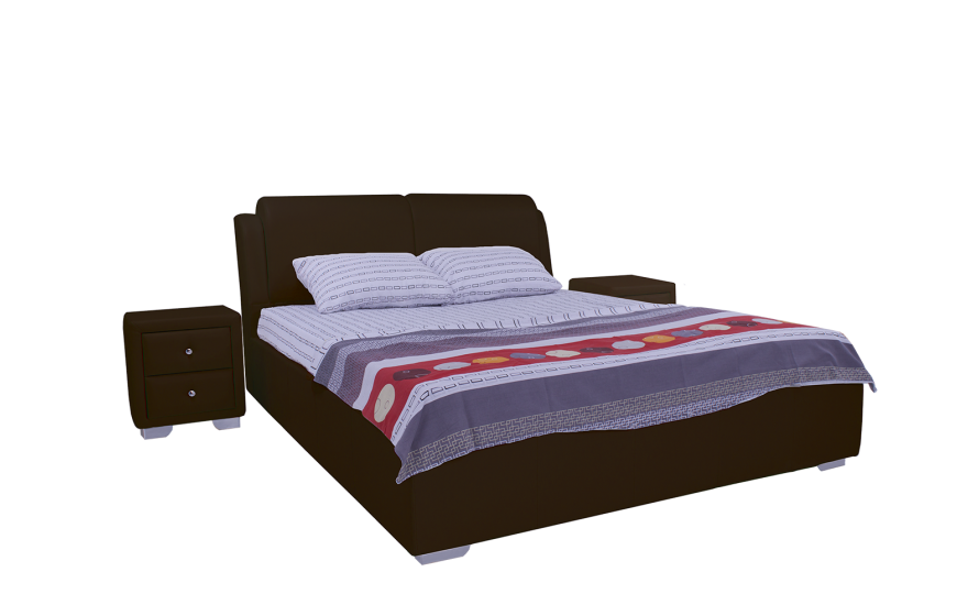 Ліжко з м'якою оббивкою Каліфорнія ТМ Zevs-M (без під.